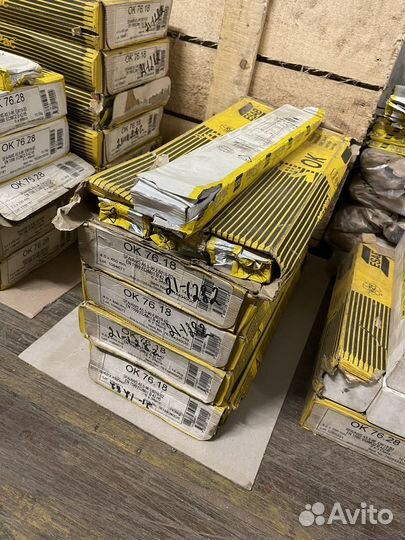 Электроды esab ок 76.18, 76.28