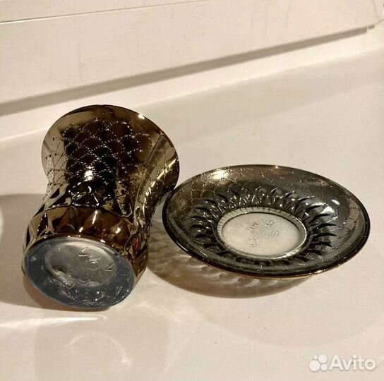 Кофейная пара стекло