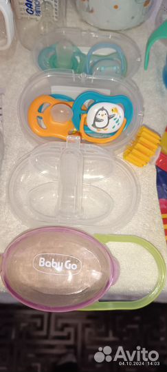 Бутылочки, соски, пустышки поильники пакетом