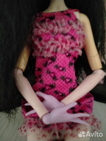 Кукла Монстер Хай Дракулаура пижамная