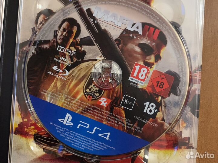 Mafia trilogy для PS4