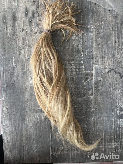 Волосы для наращивания натуральные 40-45 см