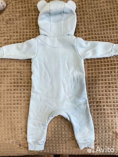 Комбинезон mirakids утепленный 74 футер флис