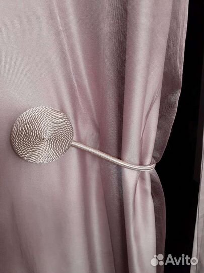 Подхват магнитный «Долли» 6.2х40 см цвет золотой