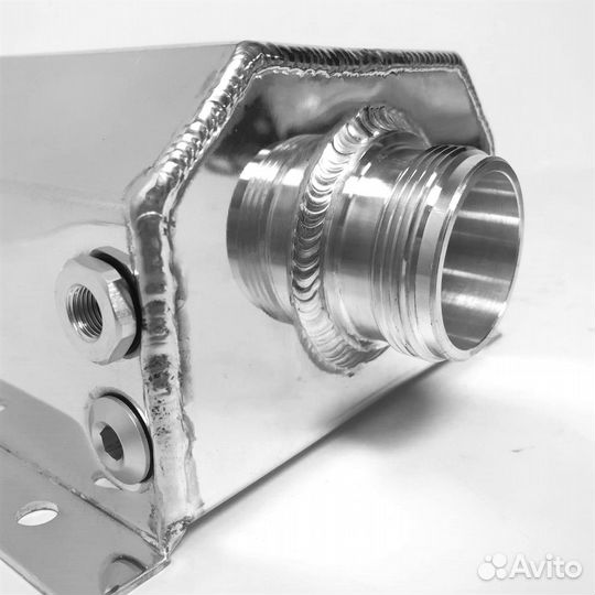 Маслоуловитель - алюминиевый 1000 мл - Полированны