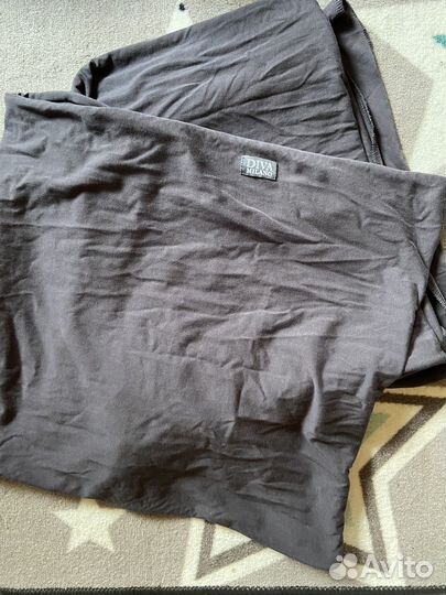 Слинг шарф трикотажный Diva Milano серый