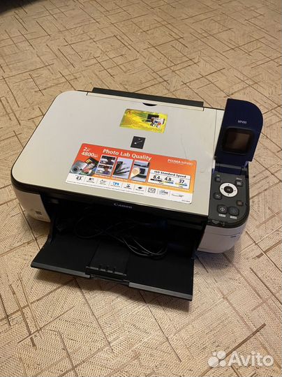 Принтер цветной canon pixma mp490