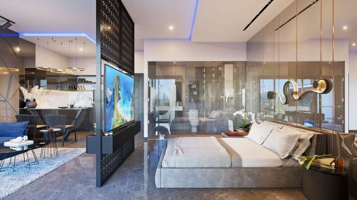 2-к. квартира, 61 м² (Индонезия)