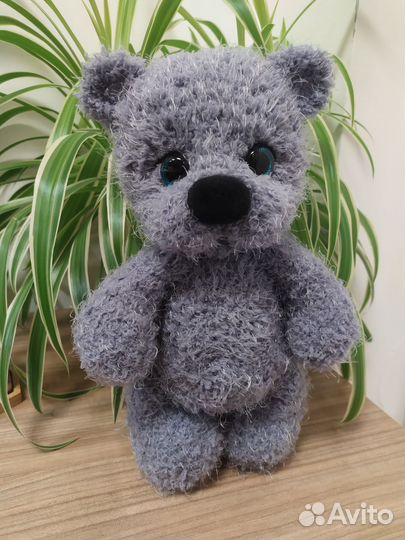 Вязаный Мишка Тедди ручная работа