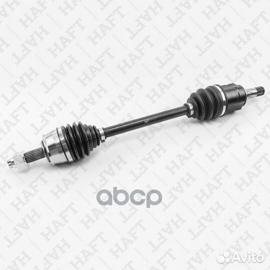 Привод в сборе opel corsa D 06- лев. AW0133 haft