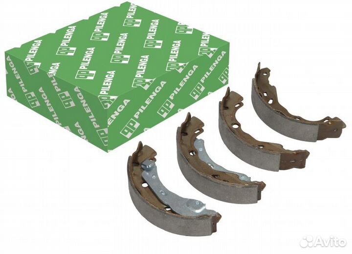 Колодки тормозные барабанные 230 мм
