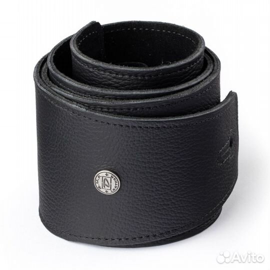 Кожаный ремень для гитары Dunlop BMF10BK