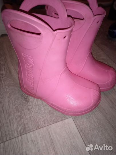 Резиновые сапоги детские