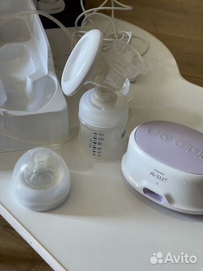 Молокоотсос avent электрический
