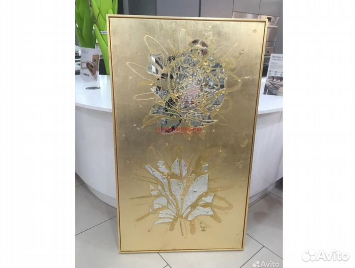 223913 Панно Franco Bertozzini Vision B oro