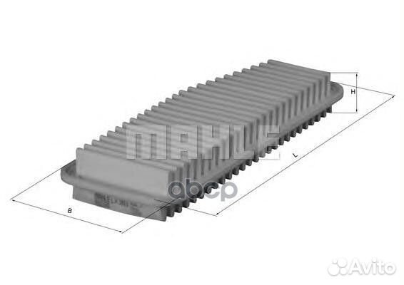 Фильтр воздушный LX1611 Mahle/Knecht