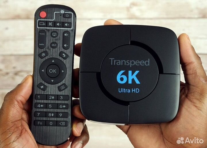 Тв приставка Transpeed 8K 6K 4Gb/64Gb