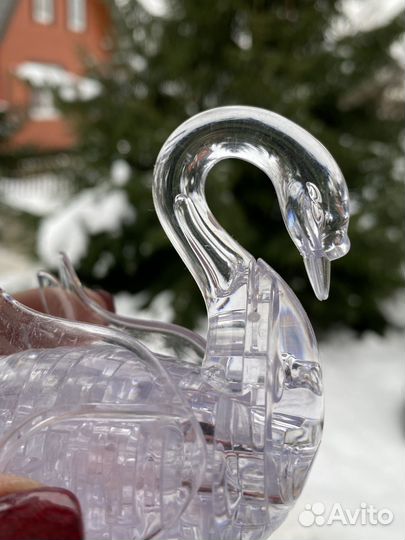 Пазлы 3D Лебедь Сваровски Австрия 2000г