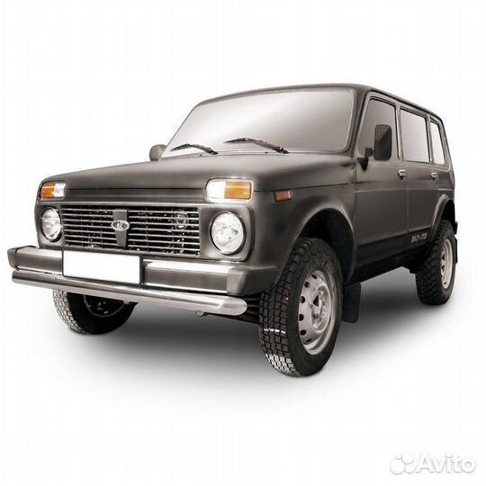 Защита переднего бампера Ваз 21213(niva) 5-дверная