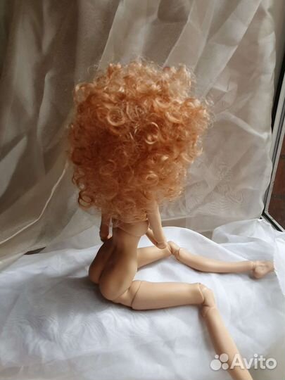 Парик для куклы бжд рекаст сестёр поповых