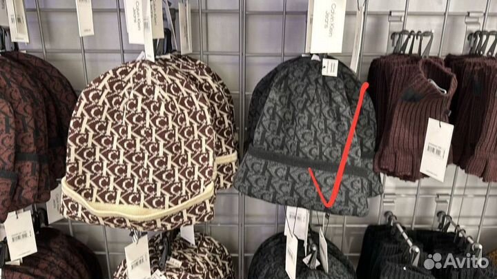 Шапка мужская Calvin klein