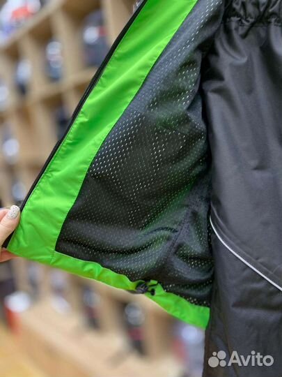 Детский мембранный дождевик для картинга