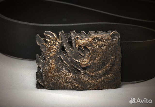 Пряжка на ремень литье, авторская