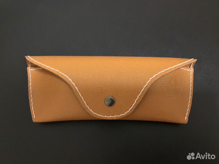 Очечник из натуральной кожи