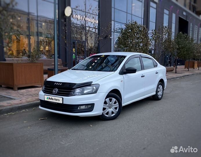 Volkswagen Polo 1.6 МТ, 2018, 151 000 км