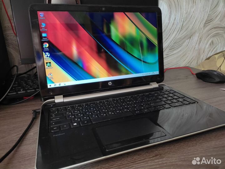 Шустрый ноутбук HP 15-n205sr