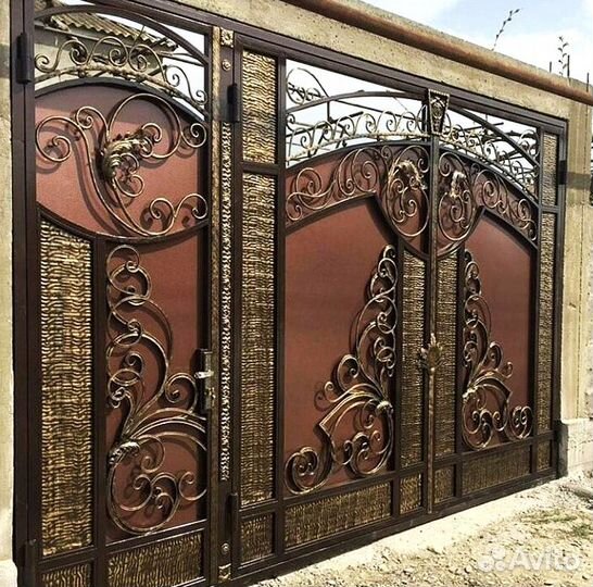 Кованые ворота