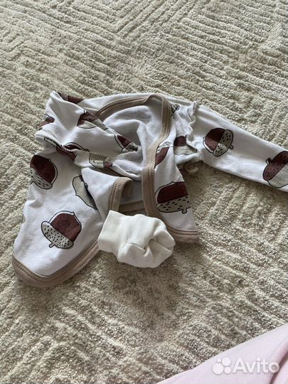 Детские вещи пакетом от 0 до 3 памперсы