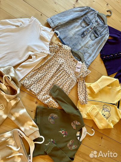 Вещи пакетом на девочку 86 92 98