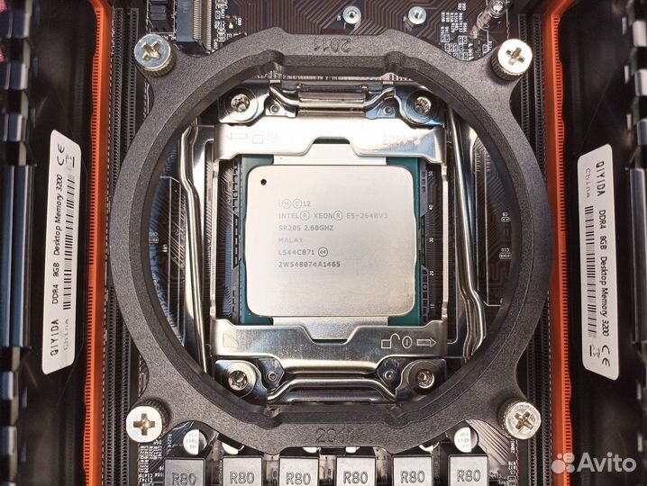 Комплект X99 + Xeon E5-2640v3 + 16/32Гб DDR4