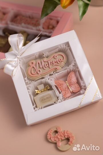 Шоколад ручной работы 8 марта