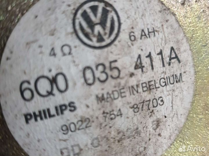 Стеклоподъёмник левый 3х дверный vw polo