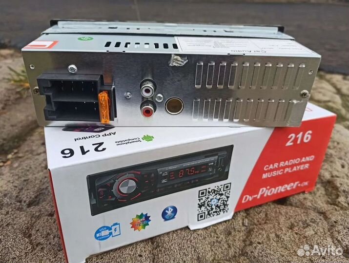 Магнитола Pioneer 216 с Блютузом