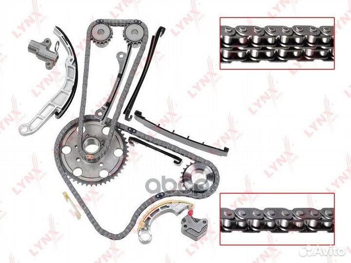 Комплект цепи грм TK0081 lynxauto