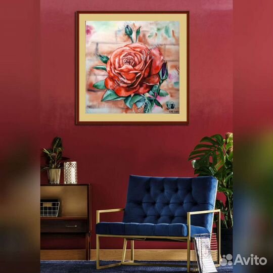 Картина акварелью 