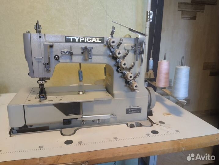 Промышленный оверлок и распошивалка