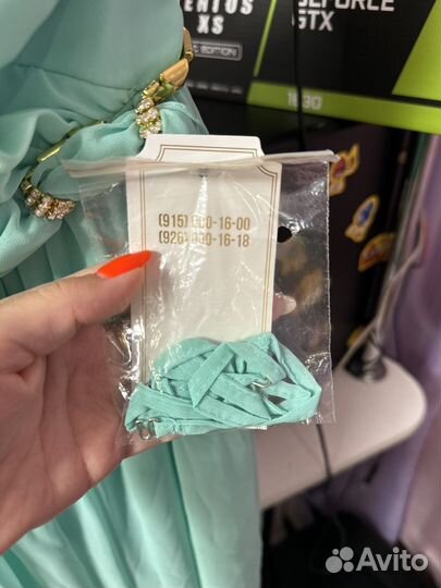 Вечернее платье в пол