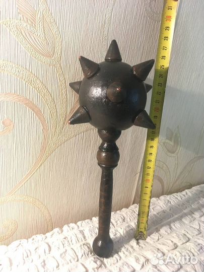 Игрушка булава деревянная