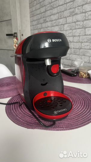 Кофеварка капсульная bosch tassimo