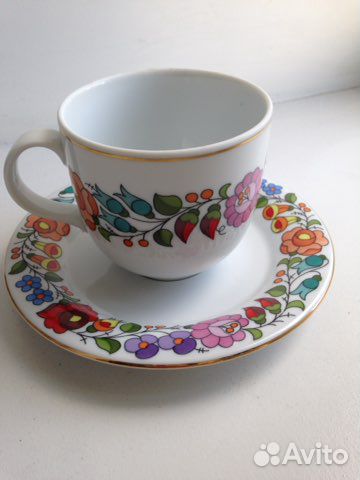 Чашки с блюдцами Венгрия