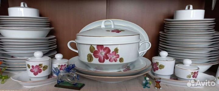 Столовый сервиз ГДР.Фарфор Кольдиц