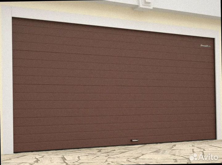 Гаражные секционные ворота