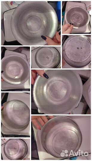 Миски алюминиевые и железные СССР