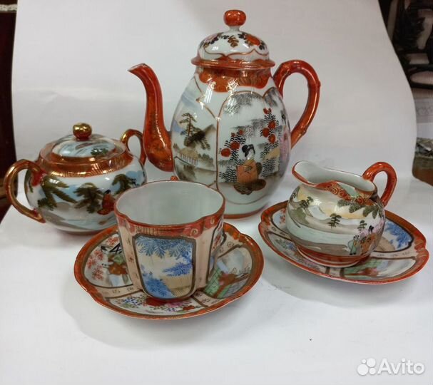 Кофейный сервиз старый Китай