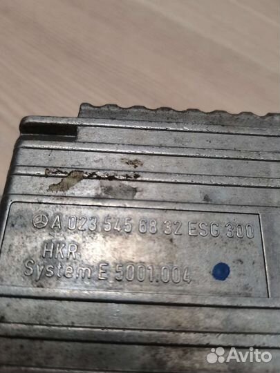 Блок управления вентилятором w210 3.2