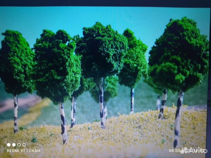 Изготовление деревьев для макетов и диорам